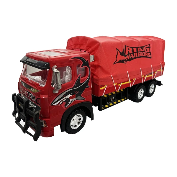 ماشین بازی مدل کامیون ترانزیت چادر دار دورج