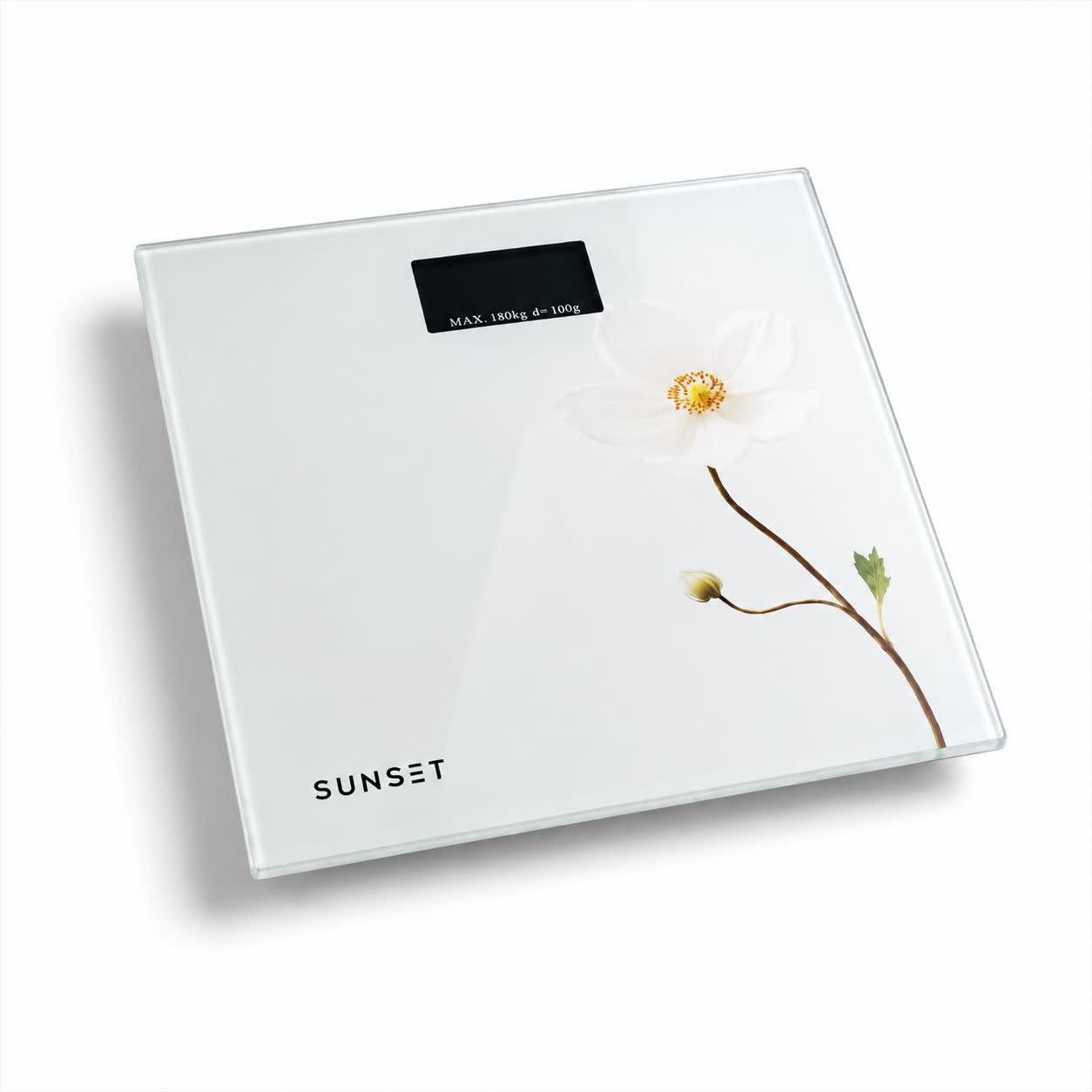ترازوی دیجیتال سان ست مدل FLOWER با دقت 100 گرم