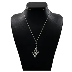 گردنبند نقره زنانه دلی جم طرح سمانه  کد D 270