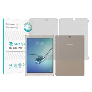 Rockspace model HyMTT screen protector suitable for Samsung Galaxy Tab S2 9.7 tablet along with tablet back protector