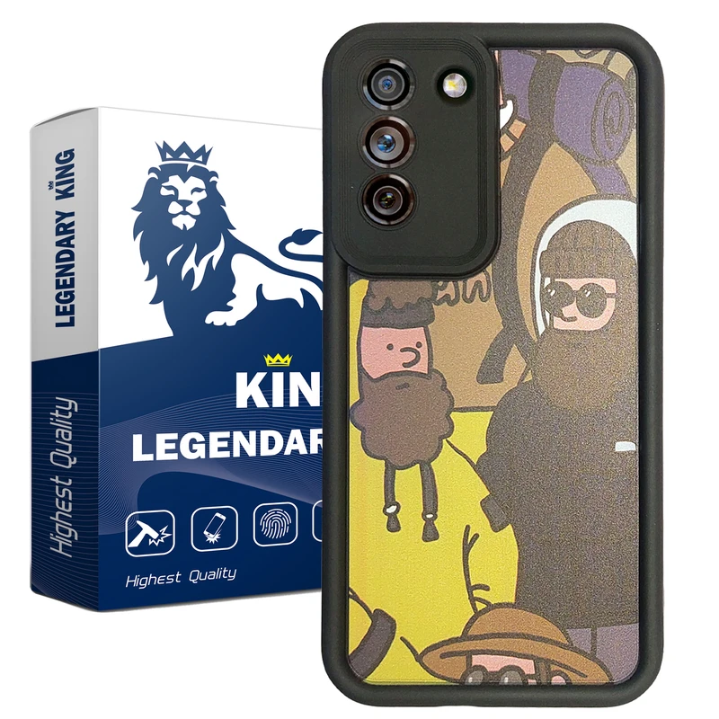 کاور لجندری کینگ طرح کاپشن مناسب برای گوشی موبایل سامسونگ GALAXY S21 FE
