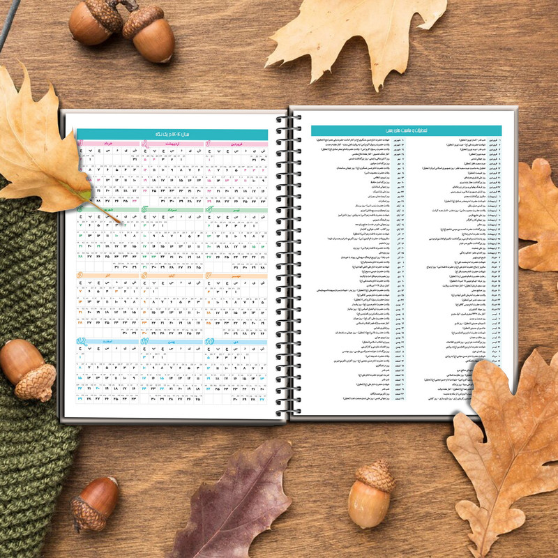 سالنامه سال 1404 مستر راد طرح پرنیان کد fiory 2647