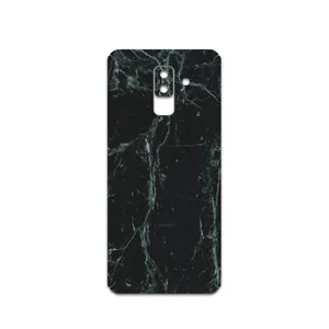 MAHOOT  Graphite-Green-Marble Cover Sticker for SAmsung Galaxy A6 Plus 2018