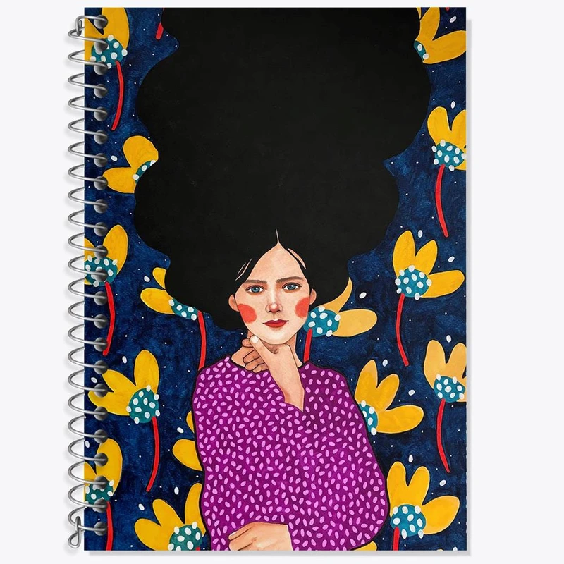 دفتر لغت 50 برگ خندالو مدل دخترونه کد 6142