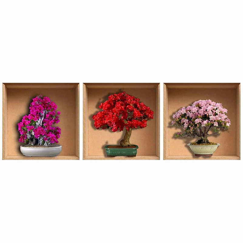 استیکر راتیانا مدل بنسای کد 03 مجموعه 3 عددی
