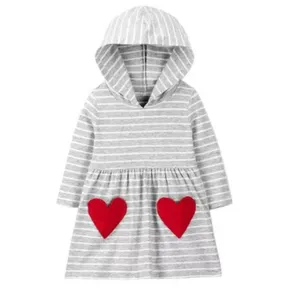 پیراهن دخترانه مدل قلبی