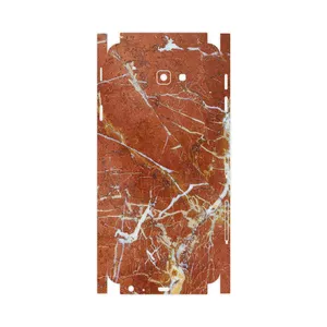 MAHOOT Red Marble-FullSkin Cover Sticker for Samsung Galaxy J4 Plus