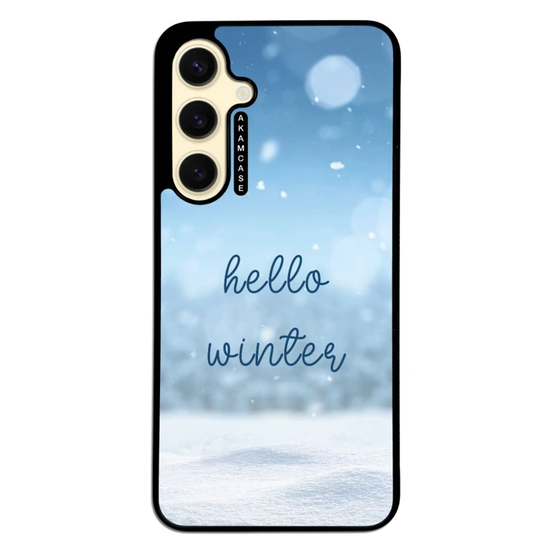 کاور آکام مدل AMC-WSGS24FE-WINTER-18 مناسب برای گوشی موبایل سامسونگ Galaxy S24 FE