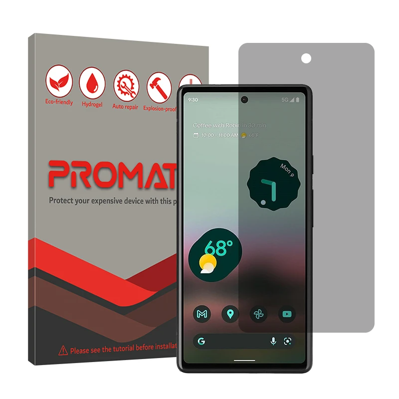محافظ صفحه نمایش  حریم شخصی پرومیت مدل Resistant مناسب برای گوشی موبایل گوگل Pixel 6a