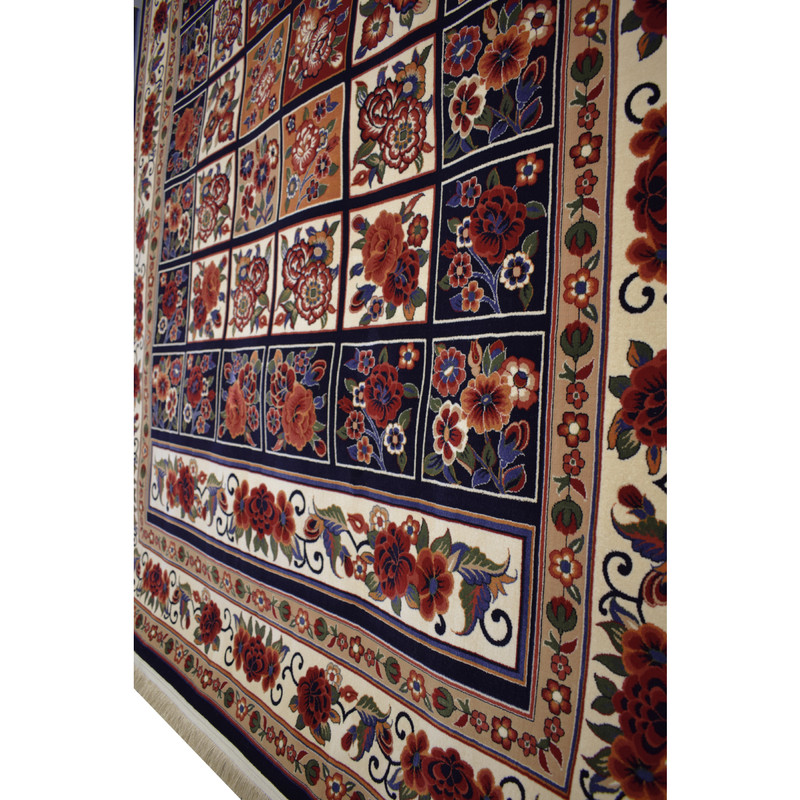 گبه ماشینی افرند کد 826 زمینه سرمه‌ای