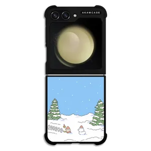 AKAM AMC-WSGZFLIP5-WINTER-12 Cover For Samsung Galaxy Z Flip 5