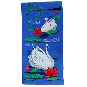 حوله استخری طرح قو کد SW-31 سایز 150x80 سانتی‌متر