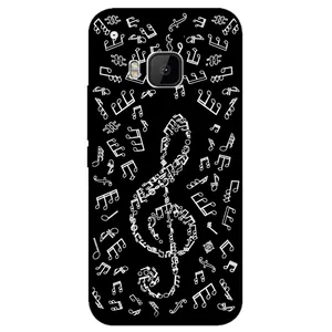 Megafone Musical Note 1370 Cover For Htc One M9