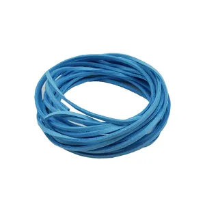 بند دستبند چرمی مدل تریشه کد T4 طول 5 متر