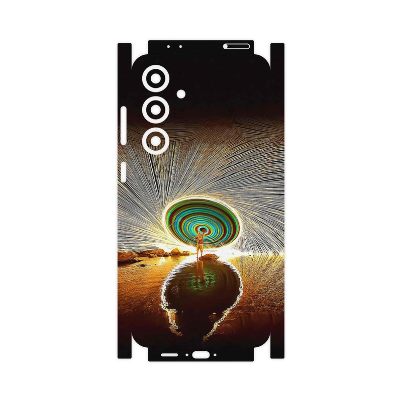برچسب پوششی ماهوت مدل Night Light Fountain-FullSkin مناسب برای گوشی موبایل سامسونگ Galaxy S24 FE