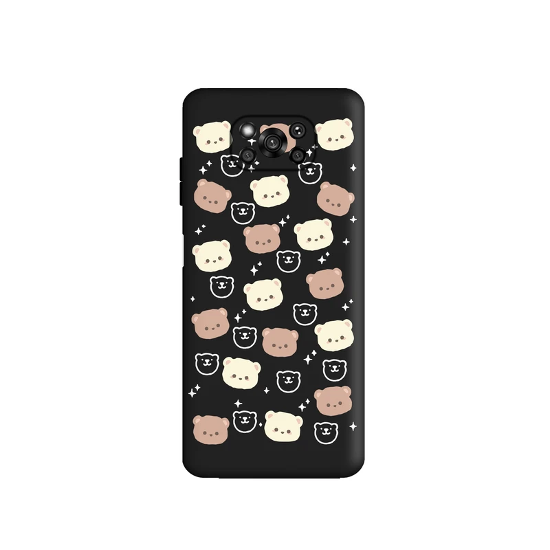 کاور قاب گارد طرح  خرس کد  FF1065 مناسب برای گوشی موبایل شیائومی Poco x3 / Poco x3 pro