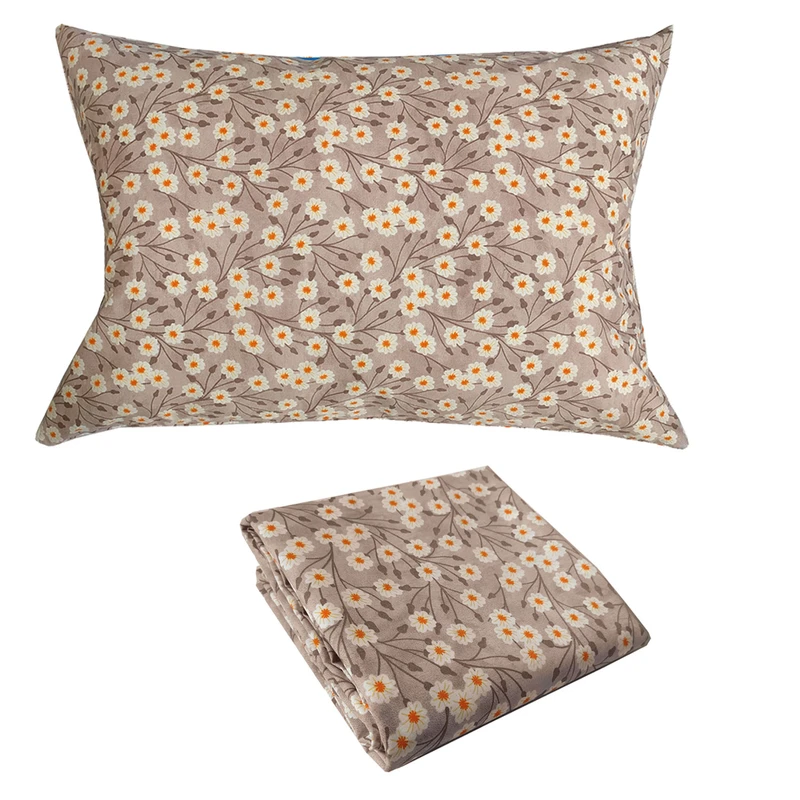 سرویس ملحفه اِسپی توره مدل بابونه کد ET - M74 یکنفره 2 تکه