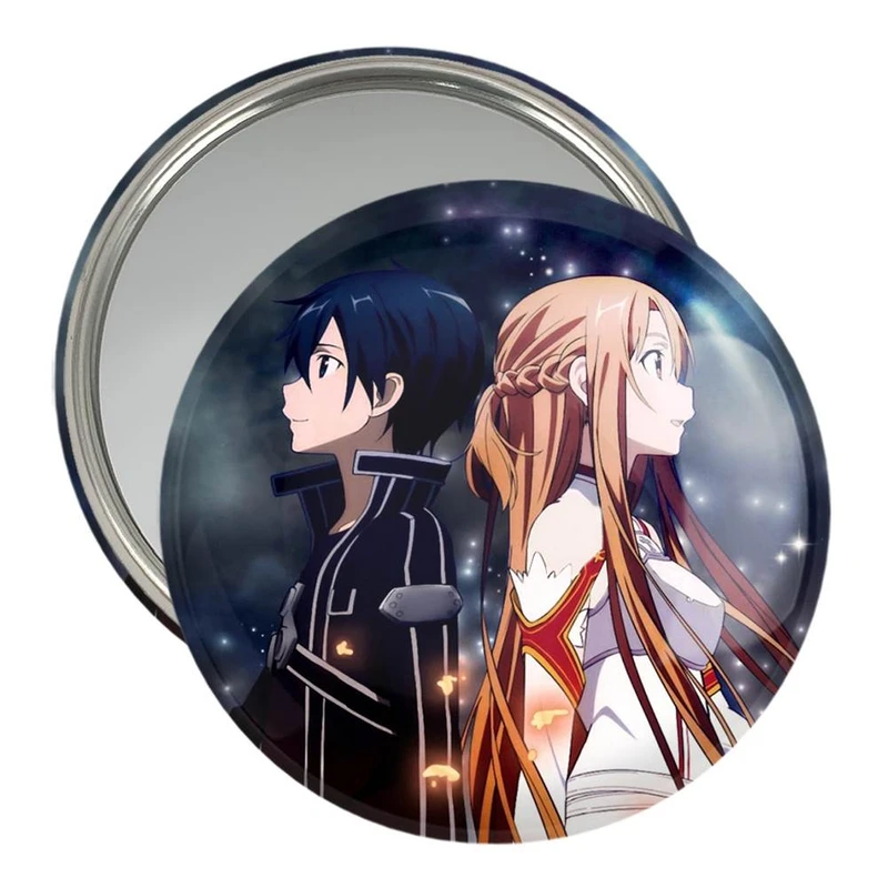 آینه جیبی خندالو مدل انیمه هنر شمشیر زنی آنلاین  کد 12065