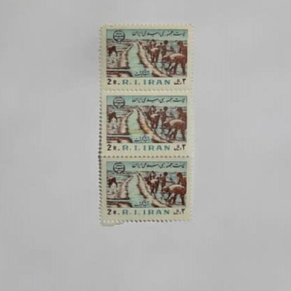 تمبر یادگاری مدل جهاد سازندگی بسته  3 عددی