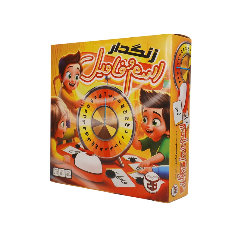 بازی فکری مدل اسم و فامیل زنگدار