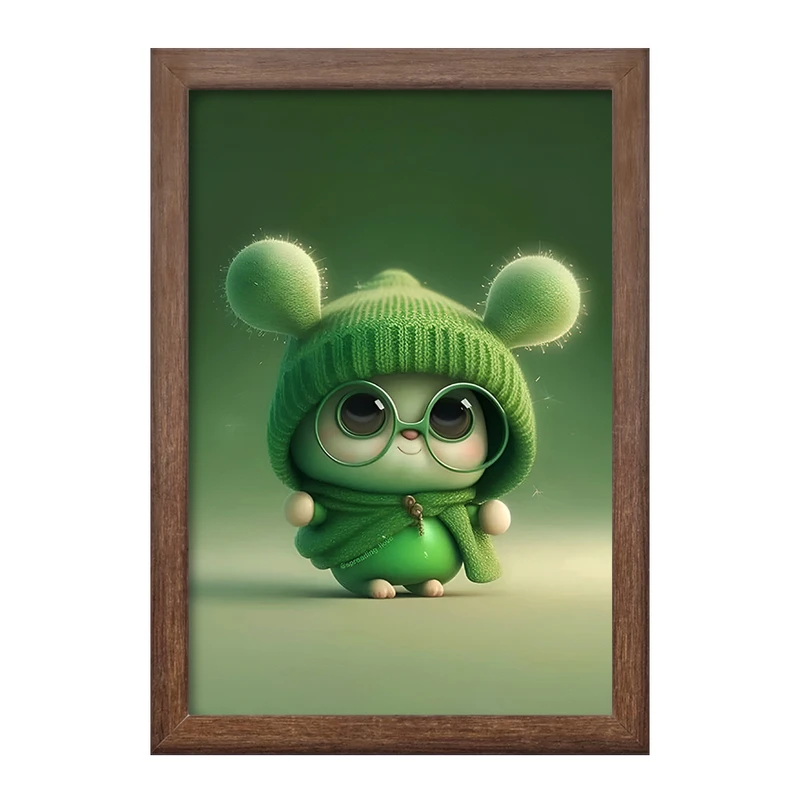 تابلو خندالو طرح خرگوش کیوت کد F5675