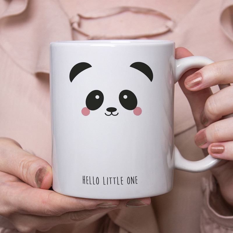 ماگ هومر ماگ طرح پاندا مدل Hello Little one