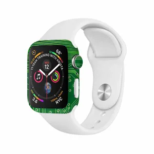 MAHOOT Green_Printed_Circuit_Board Cover Sticker for Apple Watch Watch 4 44mm