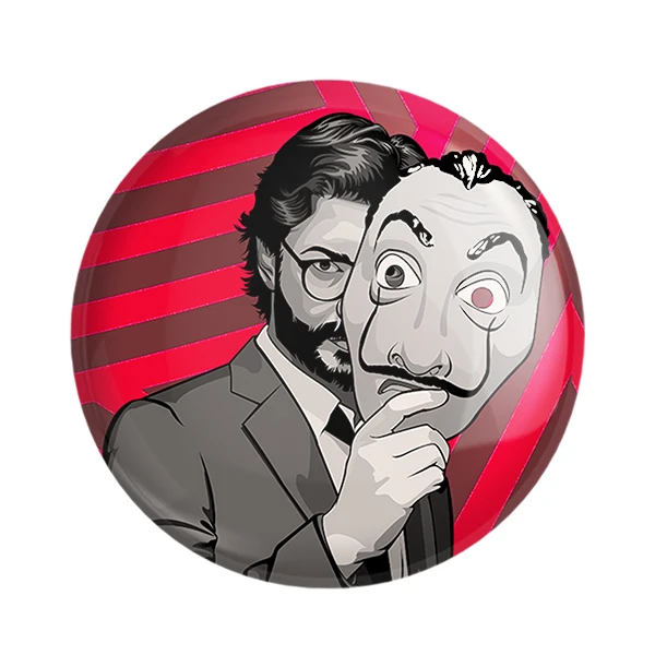 مگنت خندالو طرح پروفسور سریال Money Heist کد 3238