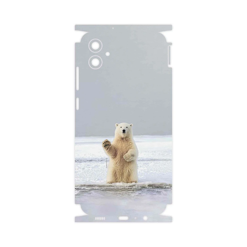 برچسب پوششی ماهوت مدل Polar_bear-FullSkin مناسب برای گوشی موبایل سامسونگ Galaxy F04