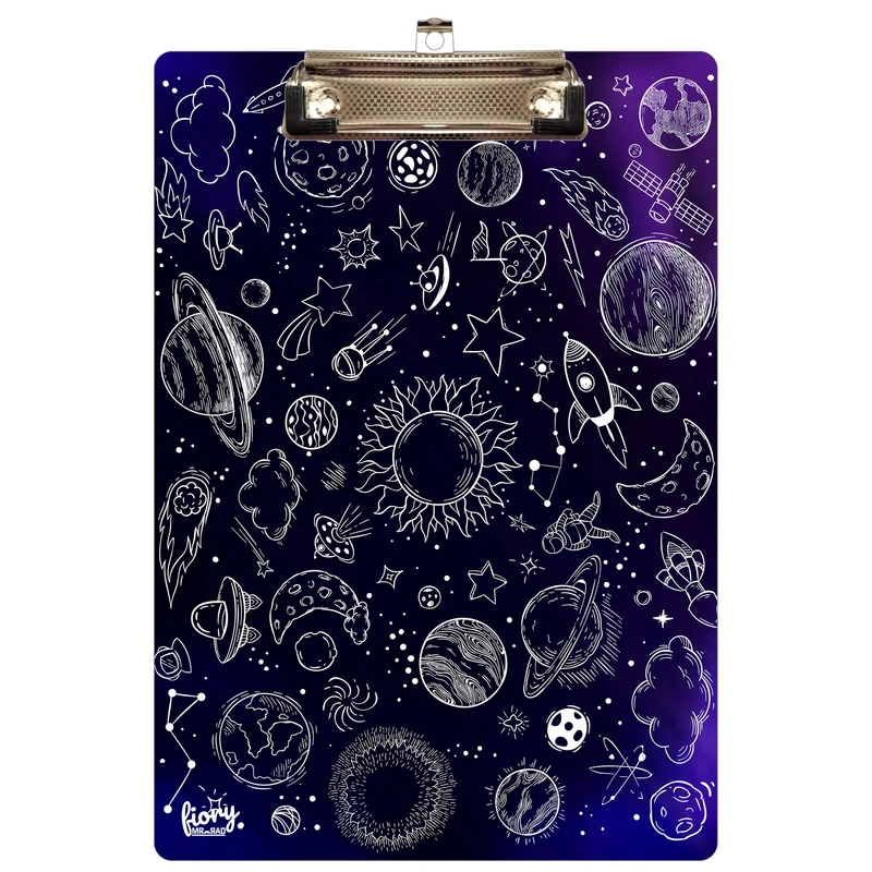 تخته شاسی مستر راد طرح کهکشانی مدل تحصیلی کد fiory 2374 سایز a4