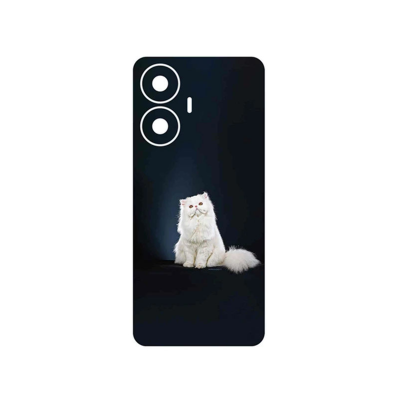برچسب پوششی ماهوت مدل Persian_cat مناسب برای گوشی موبایل ریلمی C55