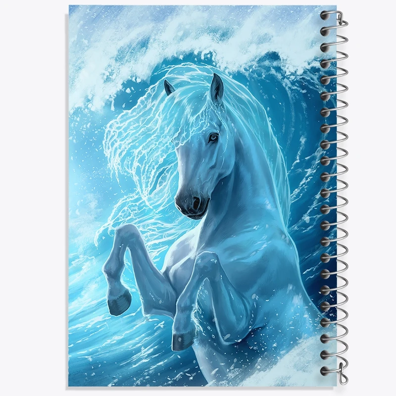 دفتر نت موسیقی 50 برگ خندالو مدل اسب کد F1239