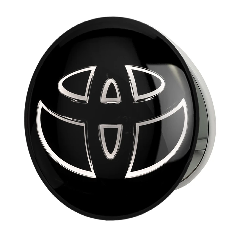 آینه جیبی خندالو طرح تویوتا Toyota مدل تاشو کد 23533 