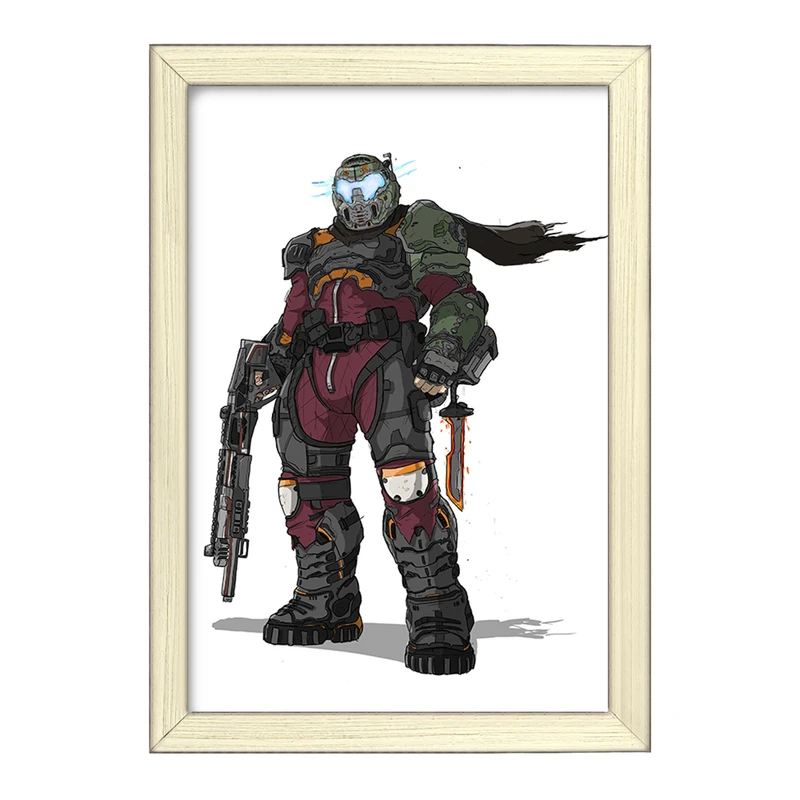 تابلو خندالو طرح بازی رستاخیز (Doom) کد 31410