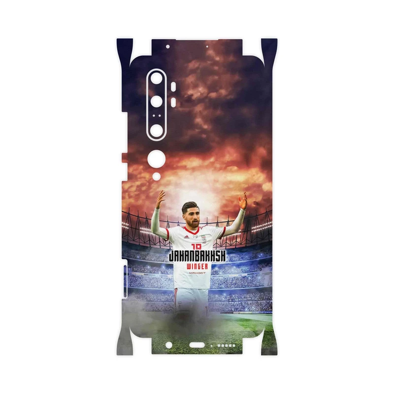 برچسب پوششی ماهوت مدل Alireza Jahanbakhsh-FullSkin مناسب برای گوشی موبایل شیائومی Mi Note 10 Pro
