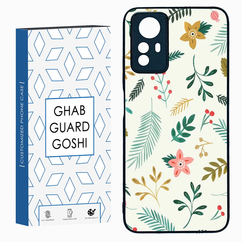 کاور قاب گارد گوشی طرح گل کد TPU-036 مناسب برای گوشی موبایل شیائومی Redmi Note 12s