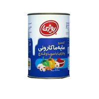 کنسرو مایه ماکارونی و لازانیا با سویا و قارچ روژین - 400 گرم 