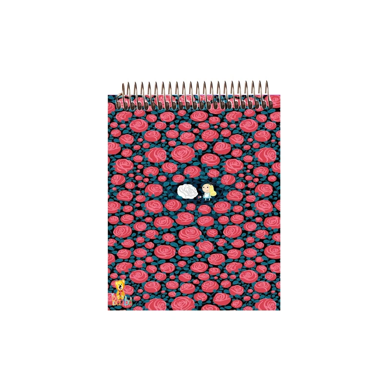 دفتر نقاشی 50 برگ بانیبو مدل دختر و گل کد 861