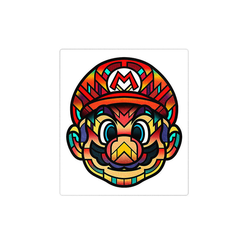 استیکر لپ تاپ ماسا دیزاین طرح mario مدل STKA00358