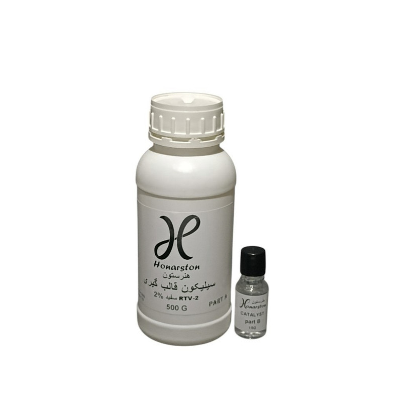 سیلیکون قالب گیری هنرستون مدل RTV2 وزن 500 گرم به همراه هاردنر
