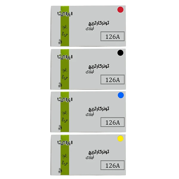 تونر ایرانیکا مدل 126A مجموعه 4 عددی