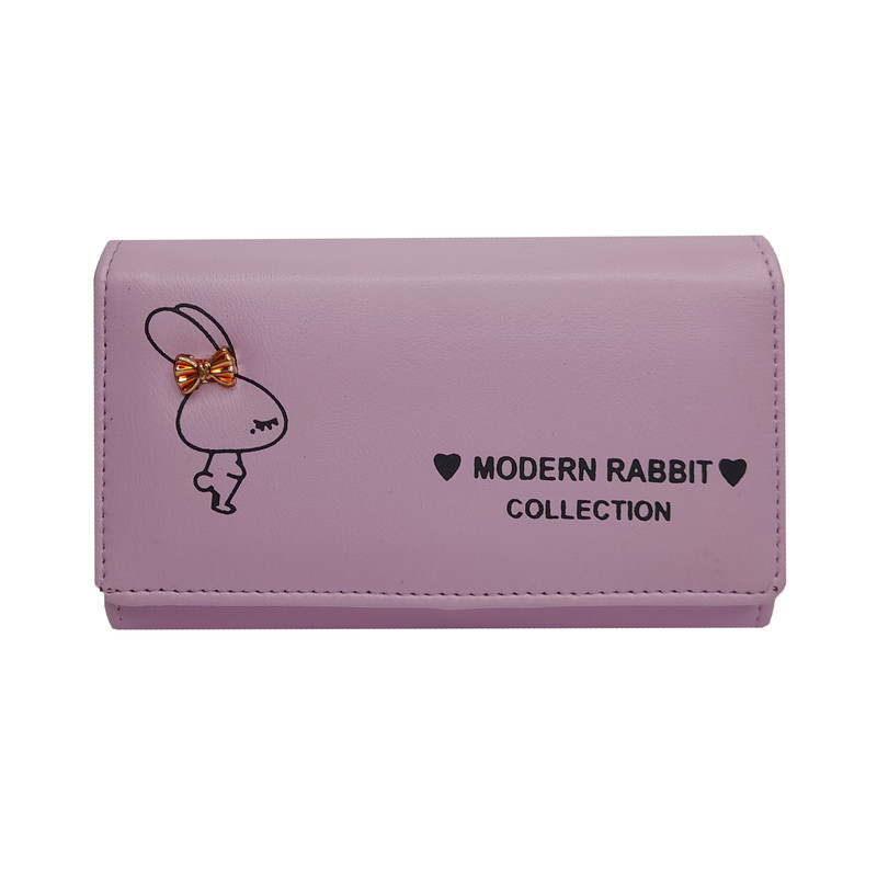 کیف پول زنانه مدل B_RABBIT کد 013