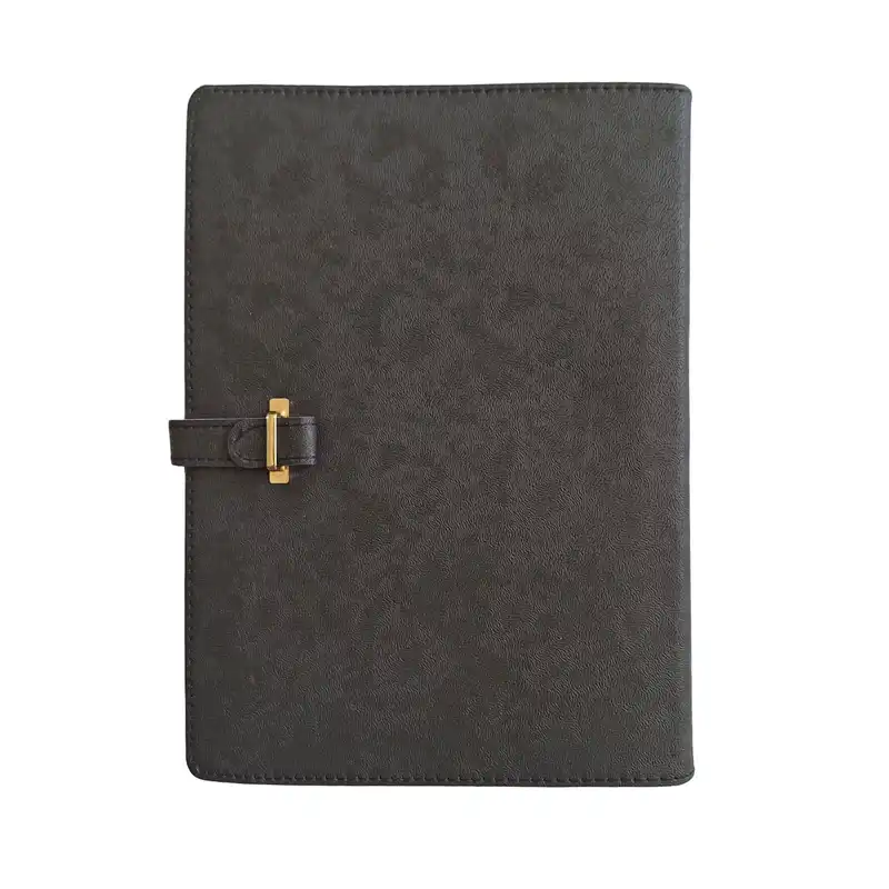 دفتر کلاسوری مدل چرم پوست آهویی کد 117006276