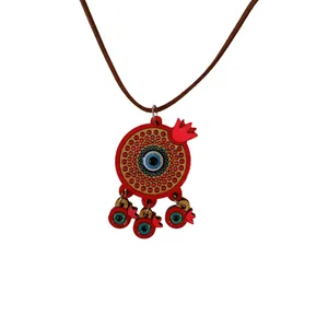 گردنبند دست ساز زنانه طرح انار