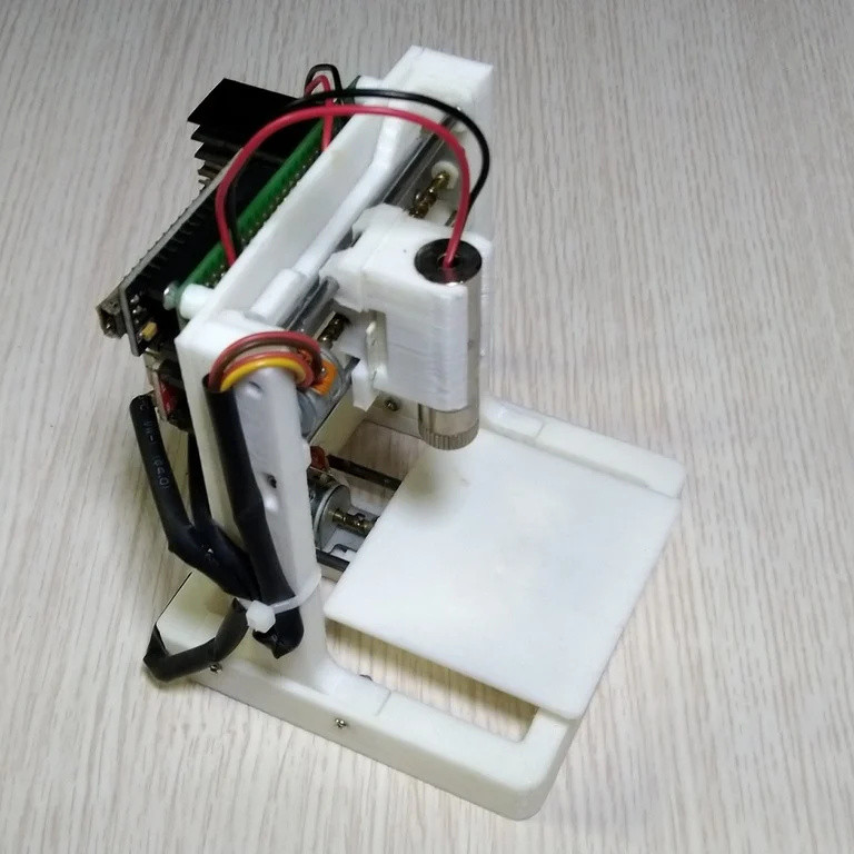 ربات لیزر حکاکی طرح نویسنده مدل Engraver Laser Cnc