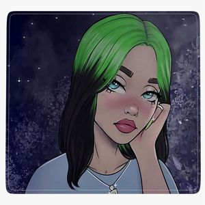 ماوس پد آی تمر مدل بیلی ایلیش کد 106