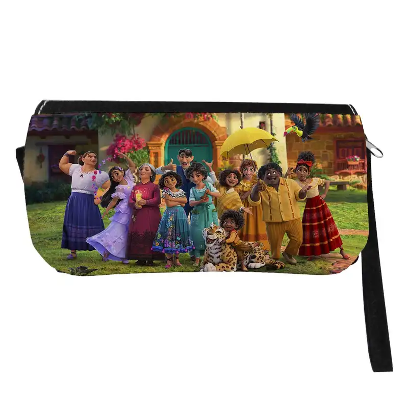 جامدادی مدل دوزیپ طرح انیمیشن انکانتو کد NI855