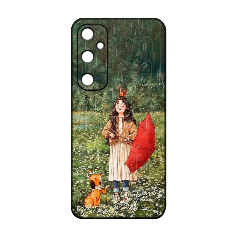 کاور مدل دخترانه کد 196 مناسب برای گوشی موبایل سامسونگ Galaxy A16 4g / A16 5g