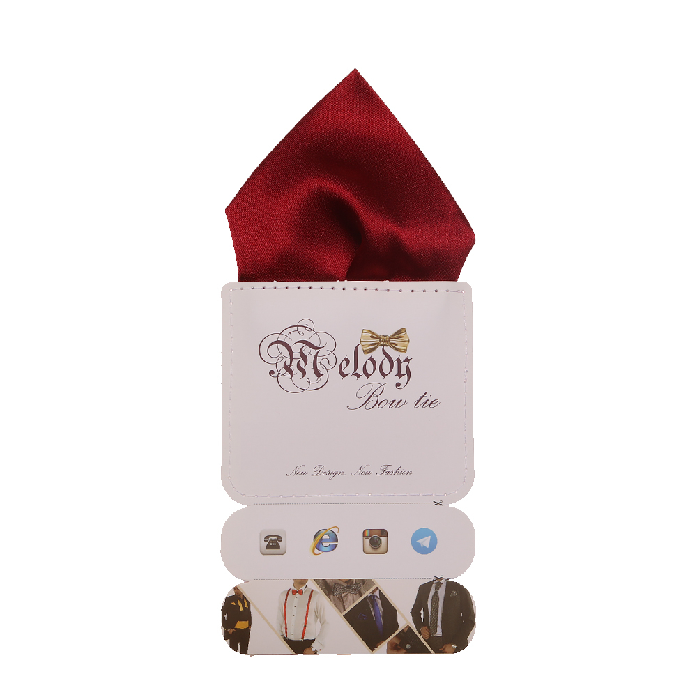 دستمال جیب مردانه ملودی مدل PS5102MSSDrd