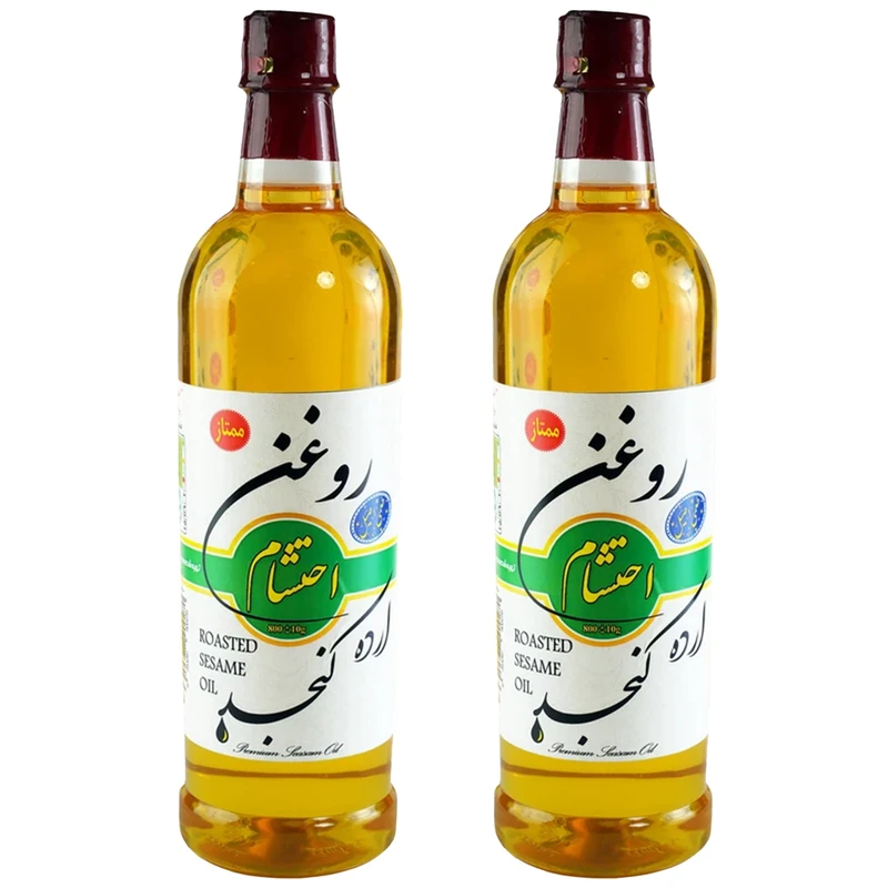روغن ارده کنجد احتشام - 900 میلی لیتر بسته 2 عددی